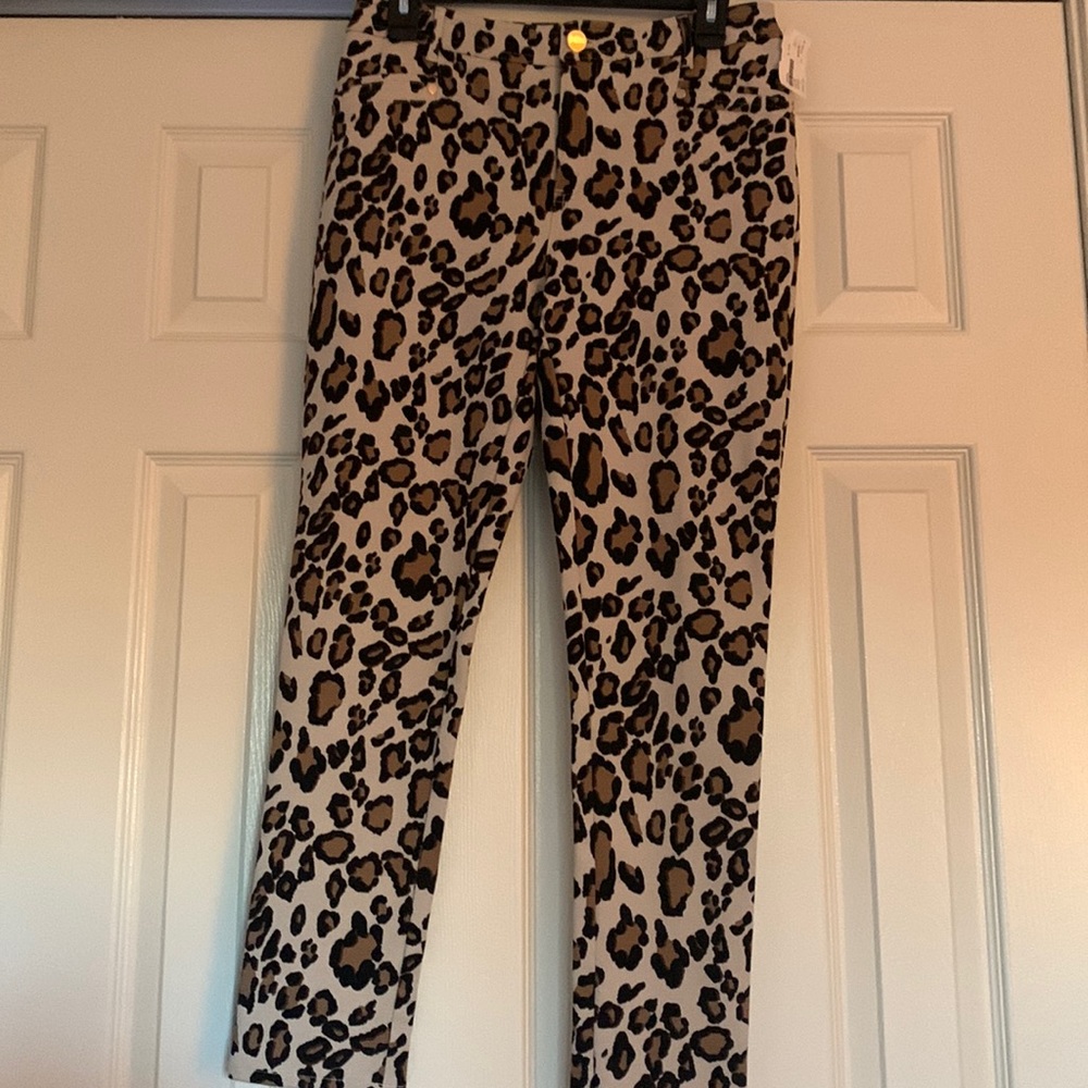 NWT Chico’s So Slimming Animal Print Ankle Pants Size 0